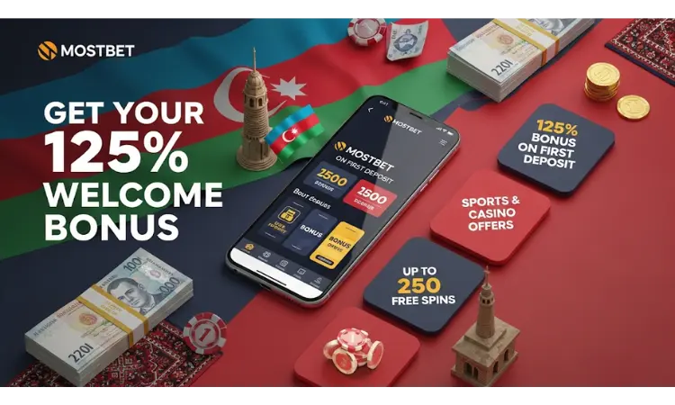 Бонус за регистрацию в Mostbet для Азербайджана