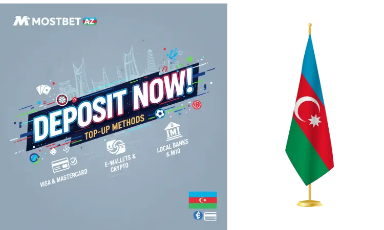 Способы пополнения счета Mostbet AZ